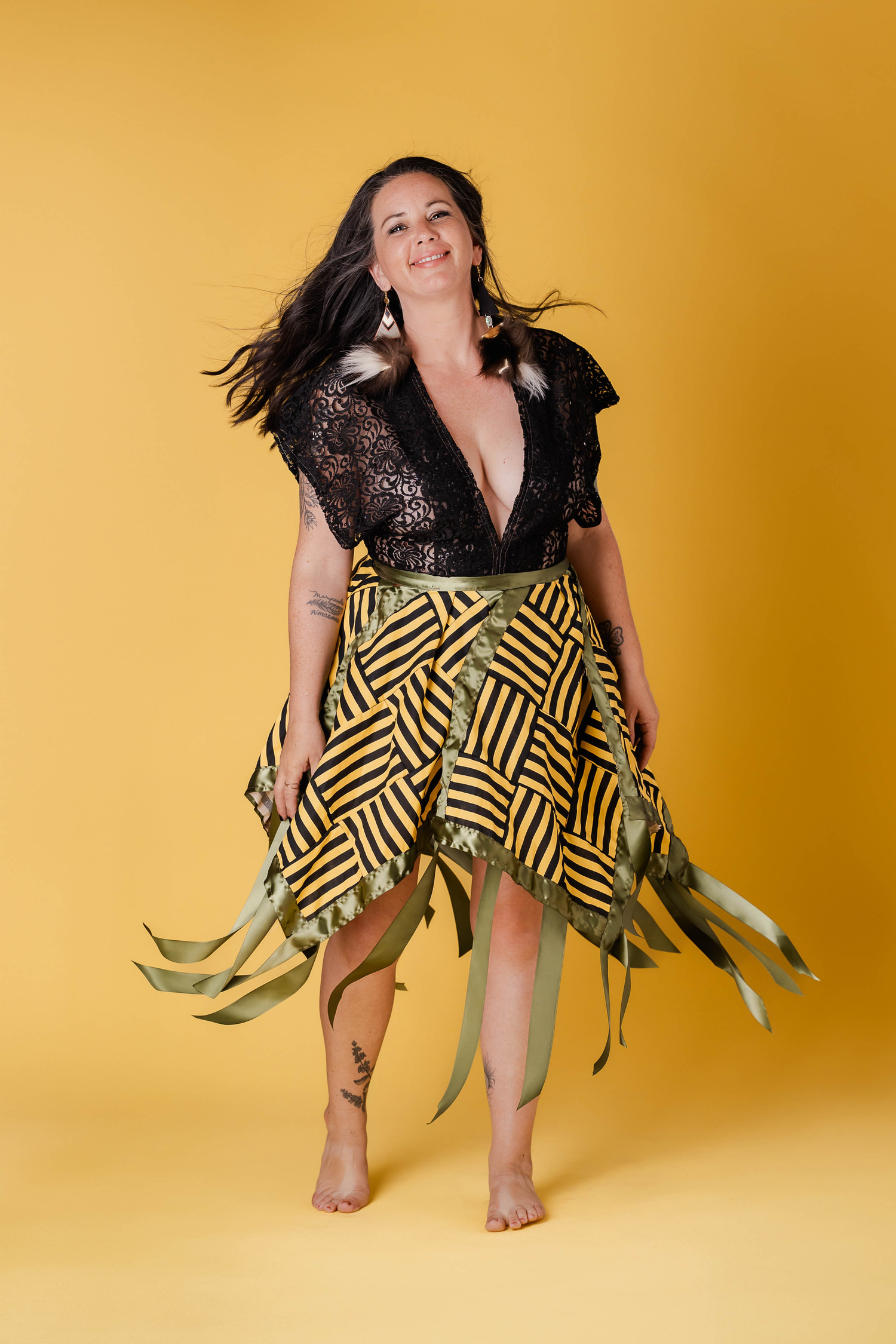 Ribbon Skirts, Dresses, Vests