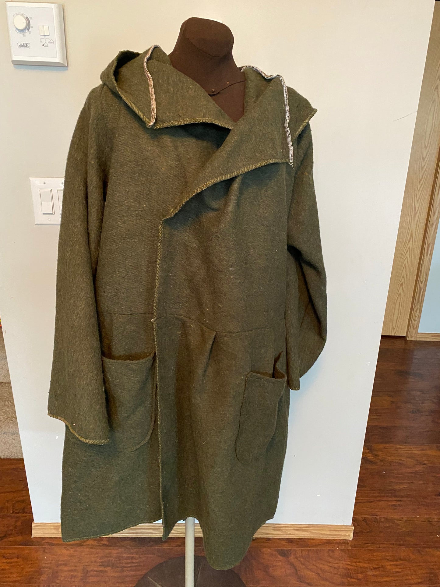 2XL Wool Capote