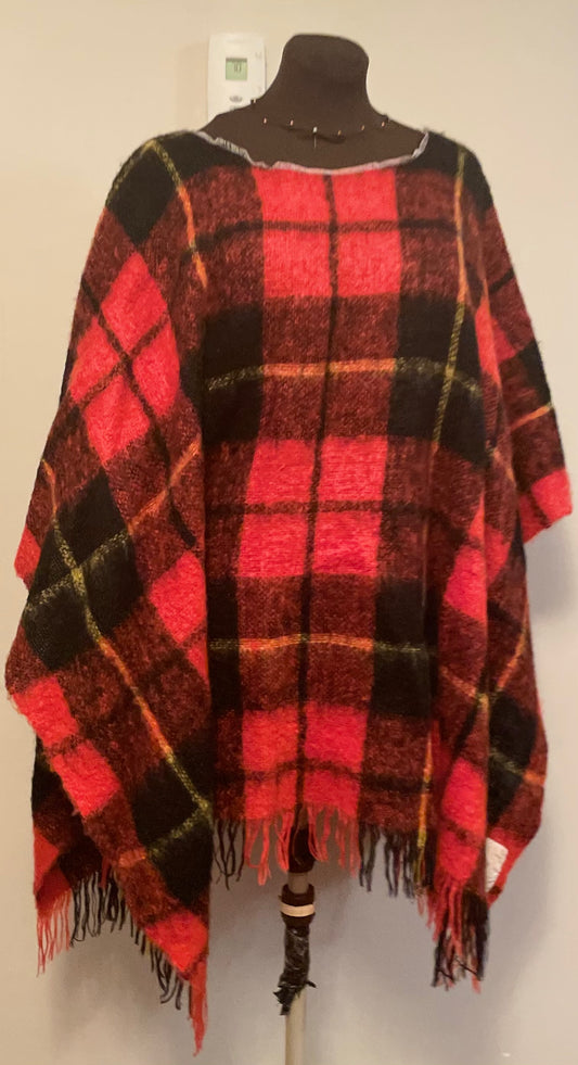 HBC Mohair Poncho