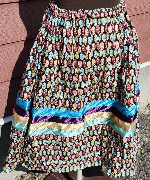 Feather Ribbon Skirt