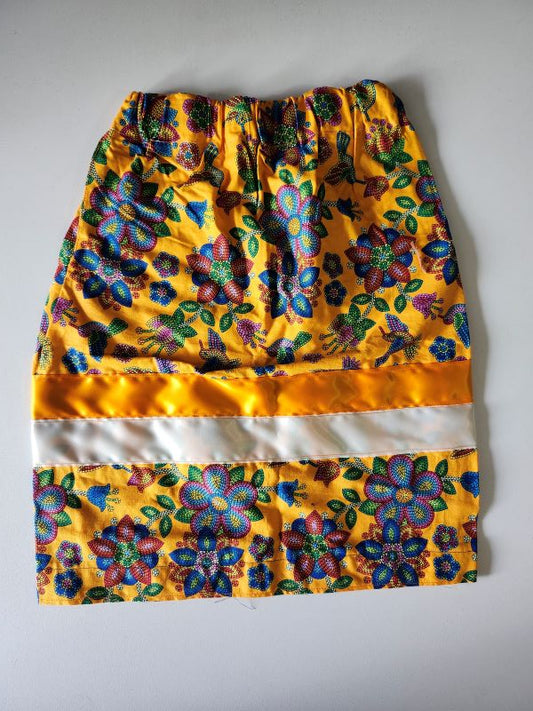 Kids Floral Ribbon Skirt