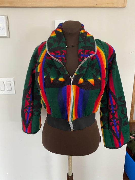 Bomber Wool Jacket Small-Medium